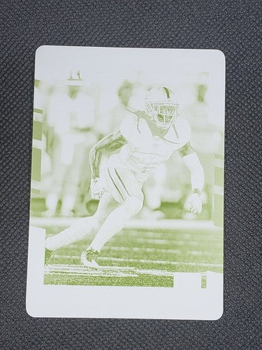 JANORIS JENKINS 2017 Panini Donruss PRINTING PLATE SP #1/1 Giants Titans Patches