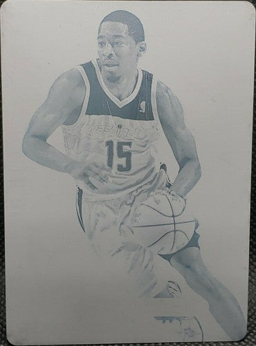 JORDAN CRAWFORD 2012-13 Panini Totally Certified PRINTING PLATE #1/1 Wizards of