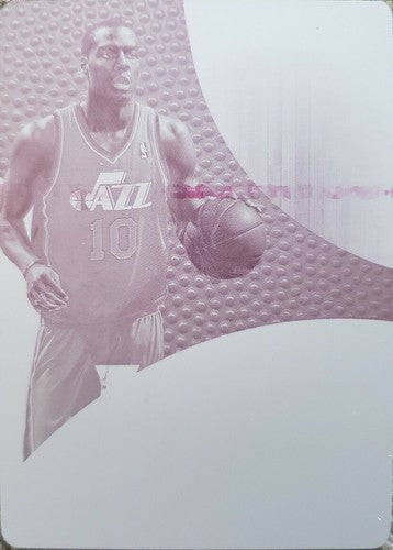 ALEC BURKS 2013-14 Immaculate Collection PRINTING PLATE #1/1 National Treasures