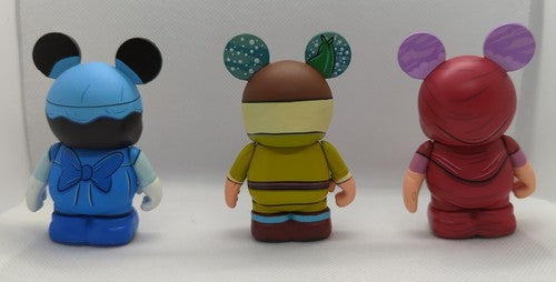 9 Disney 3" Vinylmation Mickey's Christmas Carol LOT Scrooge McDuck Goofy Ghosts