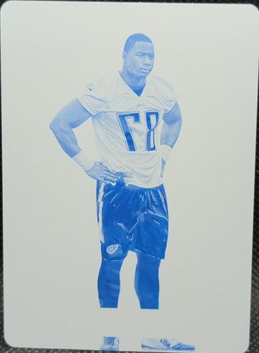 JONNU SMITH 2017 Panini Spectra RC PRINTING PLATE SP #1/1 Titans Patriots One of