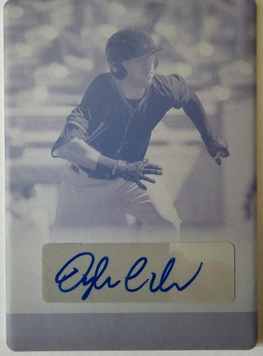 DYLAN CARLSON 2020 Leaf Ultimate Draft RC AUTO PRINTING PLATE #1/1 Cardinals of