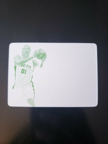 GREG MONROE 2013-14 National Treasures PRINTING PLATE #1/1 of 1 Spectra Pistons