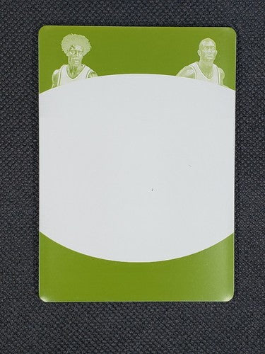 Josh JACKSON Davon REED 2017-18 Immaculate Dual LOGOMAN PRINTING PLATE #1/1 Suns