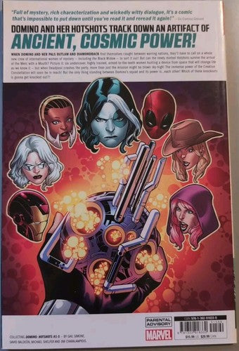 DOMINO: HOTSHOTS #1-5 2019 Marvel TPB Deadpool Black Widow Gail Simone Baldeon