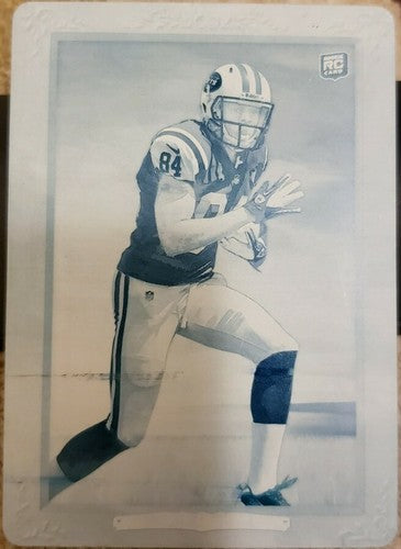 STEPHEN HILL 2012 Topps Turkey Red PRINTING PLATE SP #1/1 of 1 New York Jets RC