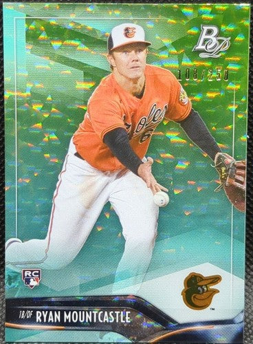 RYAN MOUNTCASTLE 2021 Topps Bowman Platinum RC Aqua Ice Refractor #/250 Orioles