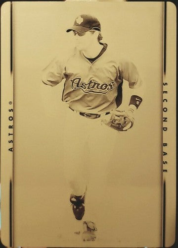 MARK LORETTA 2007 Upper Deck MLB UD Series 2 PRINTING PLATE SP 1/1 Astros One of