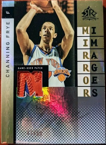 Channing FRYE Charlie VILLANUEVA 2006-07 NBA Reflections DUAL JERSEY PATCH #/50