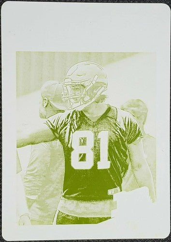 AUSTIN HOOPER 2016 Panini Donruss PRINTING PLATE SP #1/1 Falcons Browns Patches