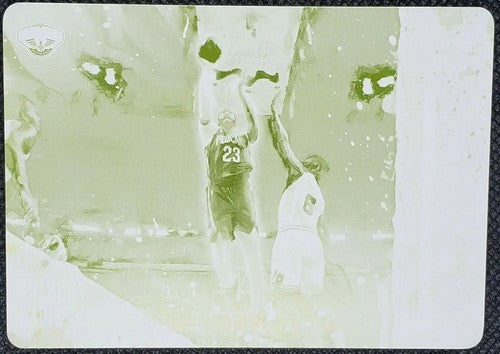 ANTHONY DAVIS 2018-19 Panini Court Kings PRINTING PLATE SP #1/1 Pelicans Lakers