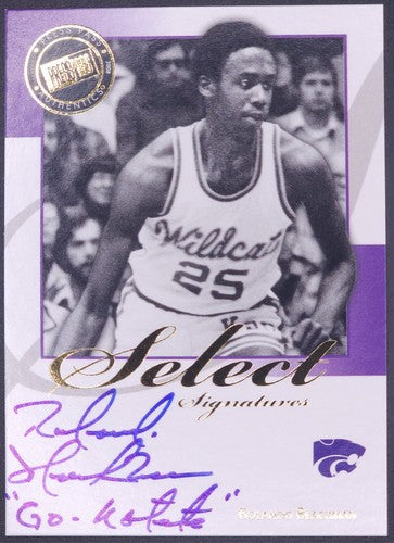 ROLANDO BLACKMAN 2008-09 Press Pass Legends AUTO "Go K State" INSCRIPTION SP 25