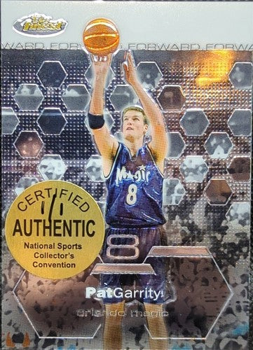 PAT GARRITY 2002-03 Topps Finest National Sports Convention NSCC SP 1/1 Magic of