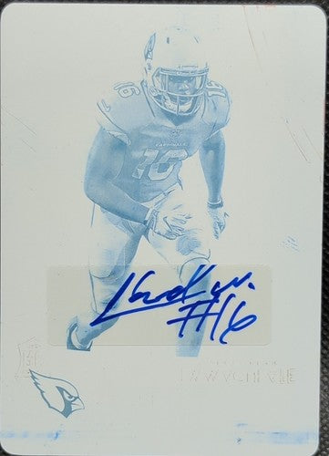 CHAD WILLIAMS 2017 Panini Rookies Stars RC AUTO PRINTING PLATE SP #1/1 Cardinals