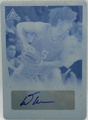 DEVIN ASKEW 2021-22 Leaf Memories 1990 RC AUTO PRINTING PLATE SP #1/1 Cal Texas
