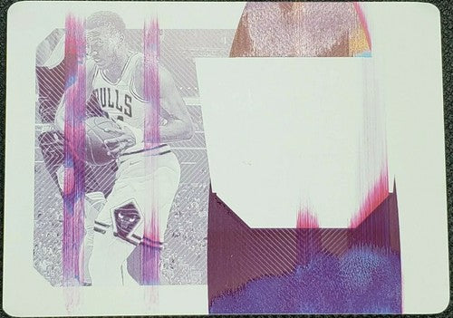 WENDELL CARTER JR 2019-20 Panini National Treasures PRINTING PLATE SP #1/1 Bulls