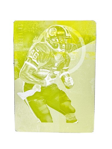 ALFRED MORRIS 2014 Panini Prestige PRINTING PLATE SP #1/1 Washington #123 One of