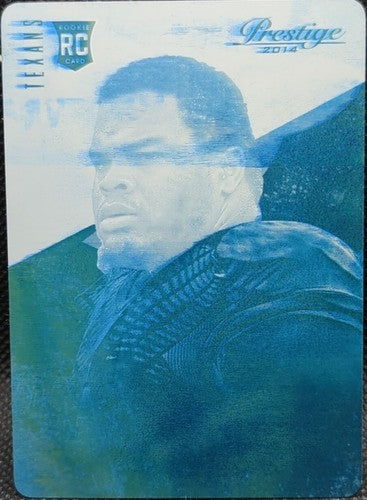 LOUIS NIX III 2014 Panini Prestige RC PRINTING PLATE SP 1/1 Texans Giants One of