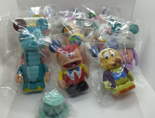 ð Disney 3 Vinylmation Alice In Wonderland Series SET Dinah Chaser Cheshire Cat
