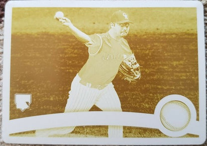 ALEX WHITE 2011 Topps Update Rookie PRINTING PLATE SP #1/1 of 1 Colorado Rockies