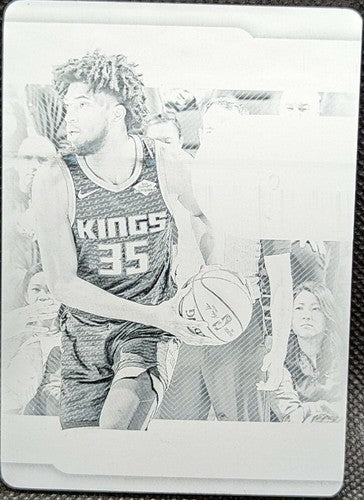 MARVIN BAGLEY III 2019-20 Panini National Treasures PRINTING PLATE SP #1/1 Kings