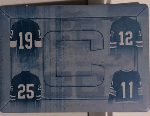Joe THORNTON Patrick MARLEAU Owen NOLAN 2020-21 Hockey PRINTING PLATE 1/1 Sharks