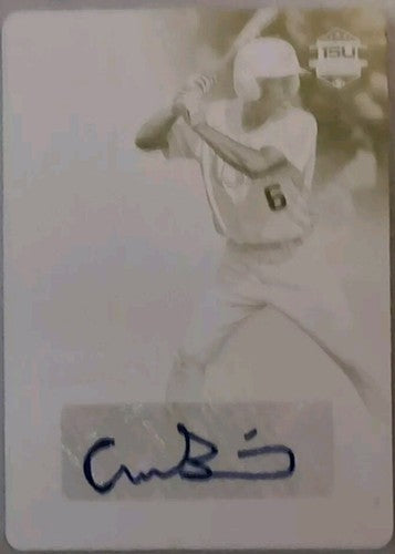 COLEMAN BRIGMAN 2016 Panini Elite Extra Edition AUTO PRINTING PLATE #1/1 Broncos