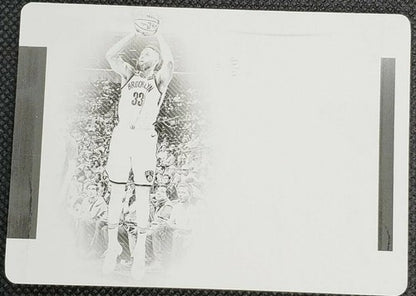 ALLEN CRABBE 2018-19 Panini National Treasures Colossal PRINTING PLATE #1/1 Nets