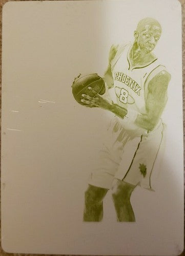 CHANNING FRYE 2012-13 National Material Treasures PRINTING PLATE 1/1 Suns Knicks