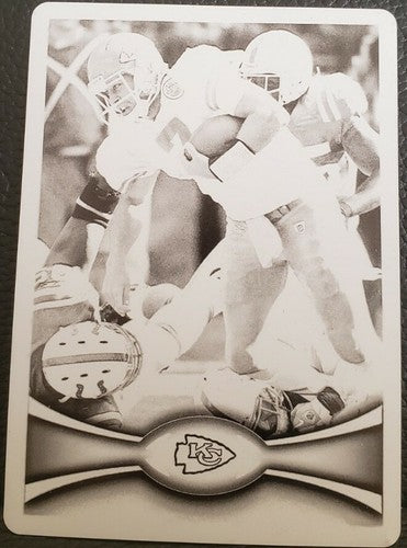 MATT CASSEL 2012 Topps NFL Black PRINTING PLATE #1/1 Kansas City Chiefs Patriots