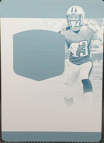 TAYWAN TAYLOR 2017 Panini Plates & Patches PRINTING PLATE 1/1 Titans 2018 One of