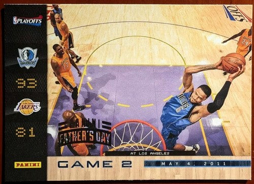 DALLAS MAVERICKS 2012 Panini Fathers Day 2011 Buyback SP #2/5 Kobe Bryant Lakers