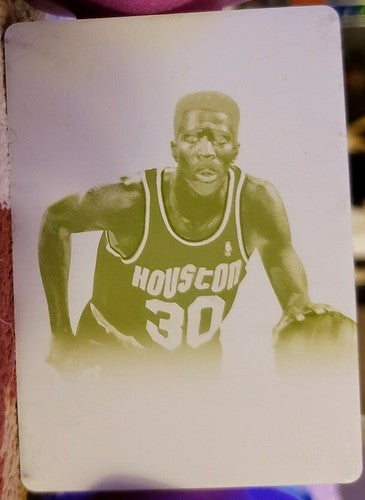 KENNY SMITH 2012-13 National Treasures Champions PRINTING PLATE 1/1 of 1 Rockets