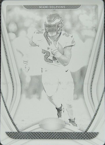 JORDAN HOWARD 2020 Panini Certified PRINTING PLATE SP #1/1 Dolphins Bears One of