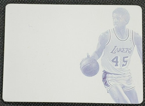 A.C. GREEN 2019-20 Panini Flawless Distinguished PRINTING PLATE SP 1/1 Lakers AC