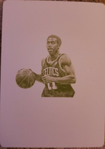 DANA BARROS 2013-14 Preferred Crown Royale PRINTING PLATE SP #1/1 of 1 Celtics