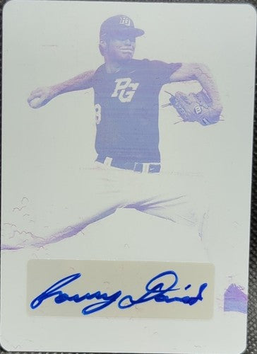 RAMSEY DAVID 2018 Leaf Perfect Game RC AUTO PRINTING PLATE SP #1/1 Auburn One of