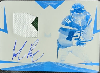 La'MICAL PERINE 2020 Panini Limited RC AUTO PATCH PRINTING PLATE 1/1 Jets One Of