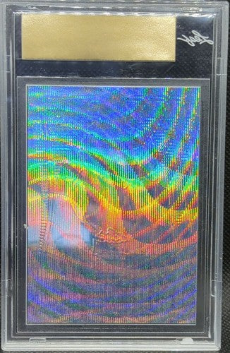TANNER BURNS 2020 Leaf Metal RC Blue PRE-PRODUCTION PROOF #1/1 Guardians One of