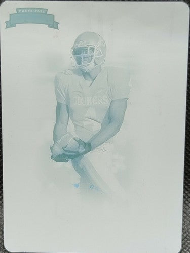 MALCOLM KELLY 2008 Press Pass Legends RC PRINTING PLATE SP #1/1 Oklahoma One of