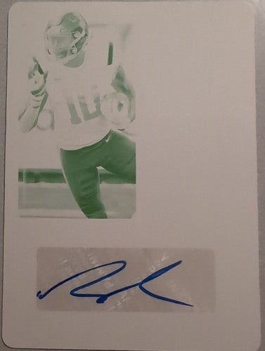 STEPHEN SULLIVAN 2020 Panini Contenders Draft Picks AUTO PRINTING PLATE #1/1 LSU