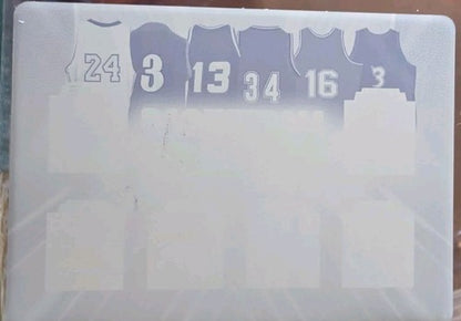 Kobe BRYANT Allen IVERSON Steve NASH Ray ALLEN MARBURY 2020 PRINTING PLATE #1/1