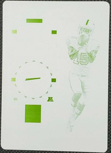 JOHN BROWN 2019 Panini Contenders Season Ticket PRINTING PLATE #1/1 Bills One of