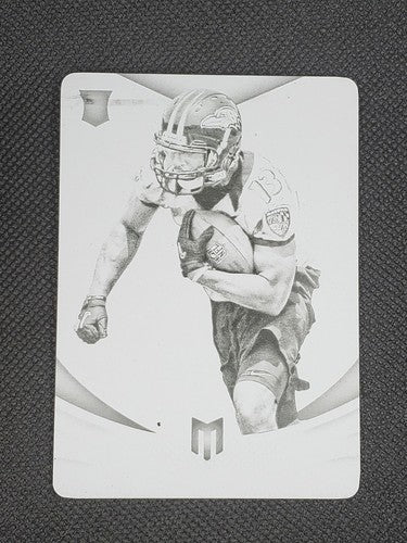 AARON MELLETTE 2013 Panini Momentum RC PRINTING PLATE SP #1/1 Baltimore Ravens
