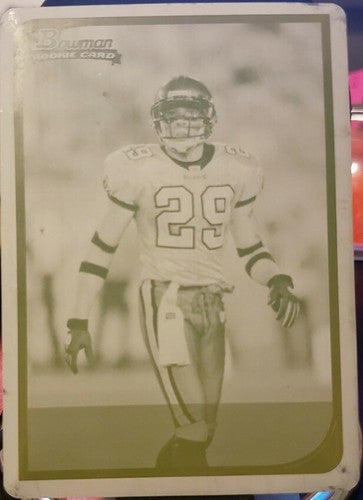 ALAN ZEMAITIS 2006 Topps Bowman RC PRINTING PLATE SP #1/1 Buccaneers Penn State