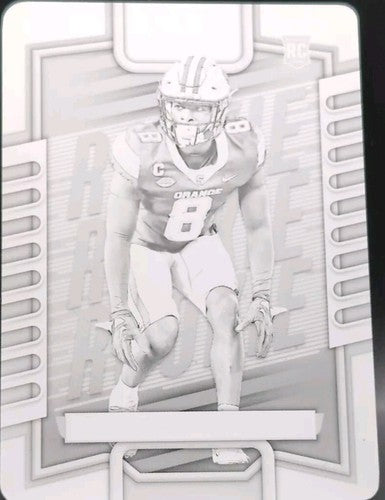 GARRETT WILLIAMS 2023 Panini Absolute RC PRINTING PLATE #1/1 Cardinals Syracuse