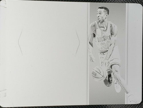 KENNY SMITH 2015-16 Panini National Treasures PRINTING PLATE #1/1 Rockets One of