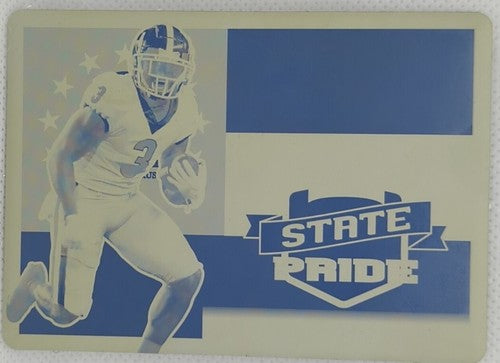 ZAMIR WHITE 2022 Leaf Draft & Prospects Blaster RC PRINTING PLATE SP 1/1 Raiders