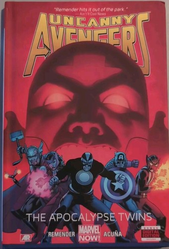 UNCANNY AVENGERS Vol 2 The Apocalypse Twins Marvel HC 2013 #6-11 Thor Havok Wasp