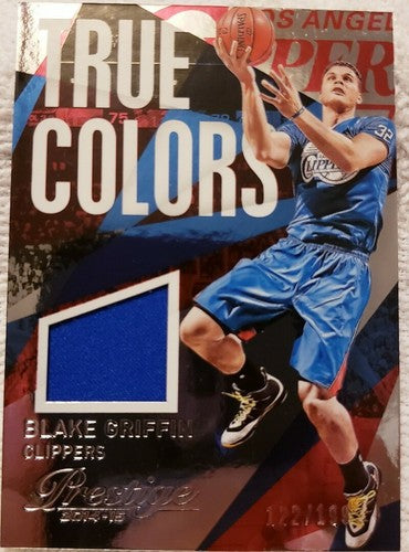BLAKE GRIFFIN 2014-15 Panini Prestige True Colors Jersey #/199 Clippers Pistons